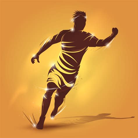 Abstract Player Running 640563 Vector Art At Vecteezy