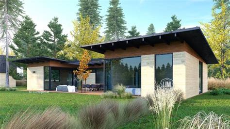 Prefab House Neo Mix Lumi Polar Energy Efficient Energy