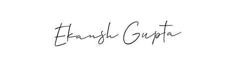 87+ Ekansh Gupta Name Signature Style Ideas | Awesome Electronic Signatures