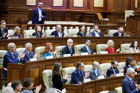 MOLDPRES News Agency Moldovan President Gives Speech At Meeting Of