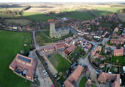 Worstead Aerial Image Norfolk Uk Aerial View Of Worstead Flickr