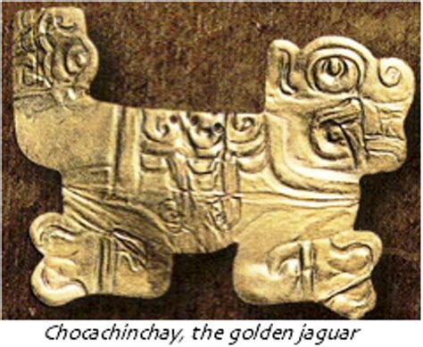 Jaguar Prehispanico Lamina De Oro