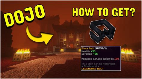 How To Get The Black Belt In Hypixel Skyblock Crimson Isle Hypixel