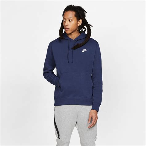 Nike Sportswear Club Fleece Kap Onlu Erkek Lacivert Sweatshirt House