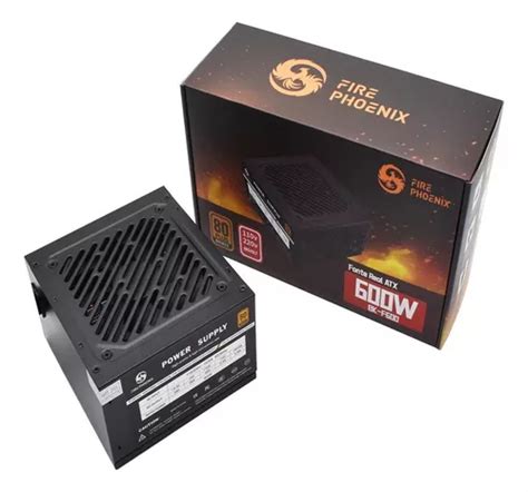 Fonte W Silenciosa V V Atx Gamer Pc Preta Bk F