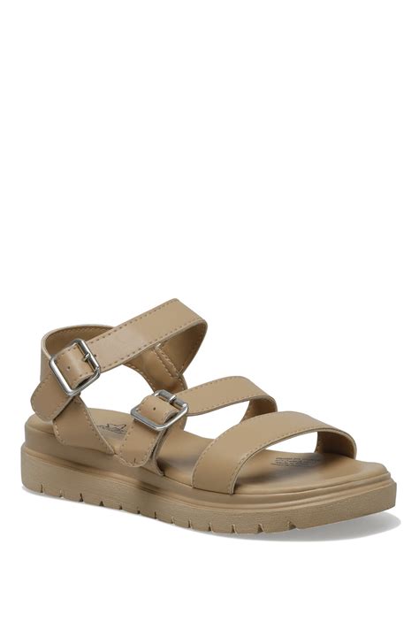 Art Bella Femme Nude Sandales A Semelles Epais Cs Fx Flo