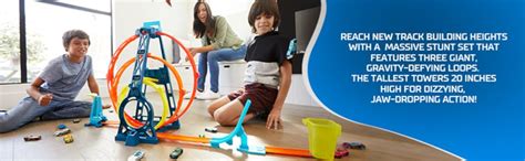 Buy Hot Wheels Track Builder Unlimited Triple Loop Kit Playset Inches Online At Low Prices