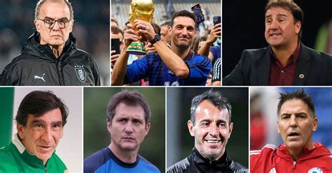 Histórico los 7 entrenadores argentinos que serán protagonistas de las