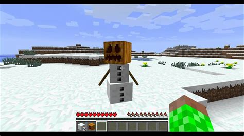 Minecraft Schneemann 1 0 0 Tutorial HD YouTube