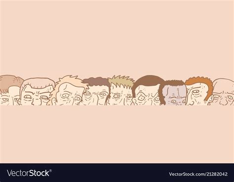 people banner design royalty  vector image