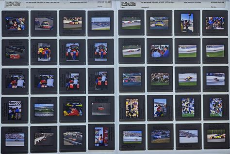 Lot - Set 40 Slides 35mm Sport CAR RACING 1996