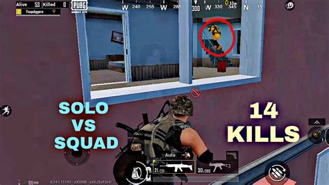 Pubg Mobile Lite Solo Vs Squad Kills Rush Gameplay Visu