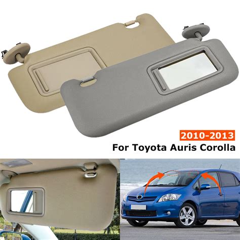 For Toyota Auris Corolla Car Interior Sun Visor With Mirror