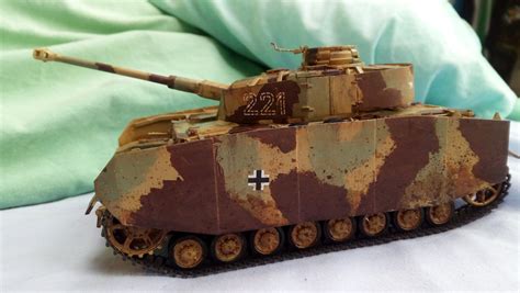 Tamiya Panzer IV Ausf. H Completed! : r/modelmakers