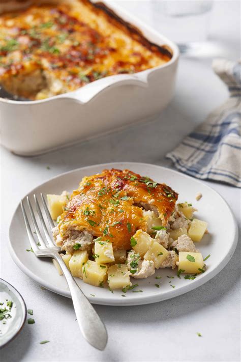 Chicken and Potato Casserole Recipe - About a Mom