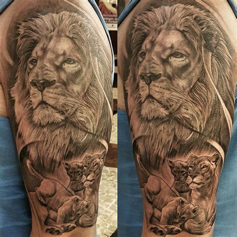 Lista Foto Tatuaje De Familia De Leones Cena Hermosa