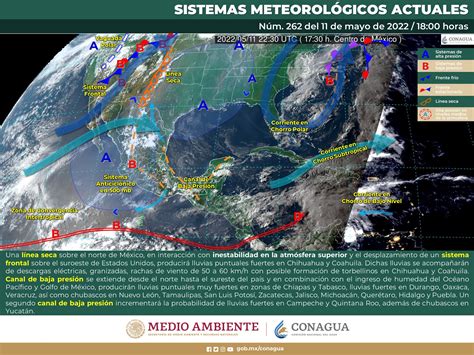 CONAGUA Clima On Twitter Se Pronostican Fuertes Lluvias Y Rachas De