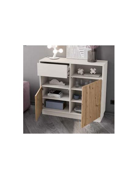 Mueble Recibidor Caj N Y Dos Puertas Natura Kasas Decoraci N