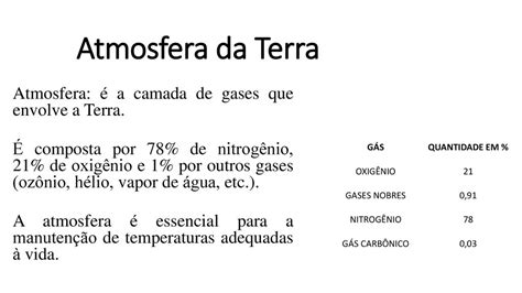 A Atmosfera Terrestre Dinâmica Climática Da Terra Ppt Carregar