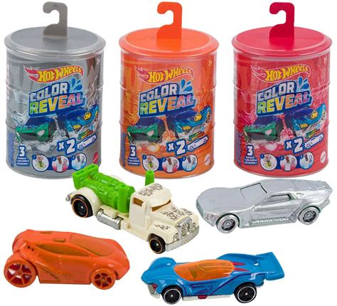 Hot Wheels Color Reveal Series 2 Color Shifters Mystery Pack 2 RANDOM Cars Version 2 Mattel