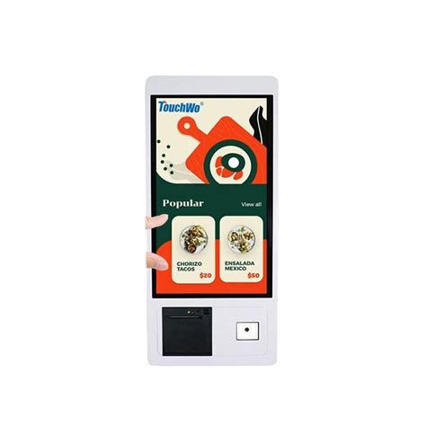 Order Kiosk Touch Screen Kiosk Self Payment Machine Self