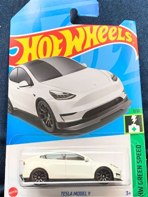 Tesla Model Y Hot Wheels Toy Car