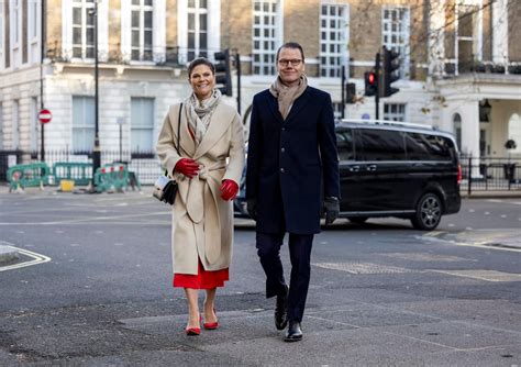 Crown Princess Victoria and Prince Daniel Attend Luncheon at Swedish ...