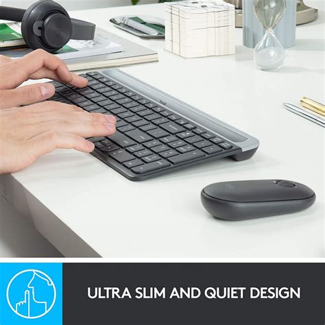 Buy Logitech Mk470 Slim Wireless Keyboard And Mouse Combo For Windows 24ghz Unifying Usb