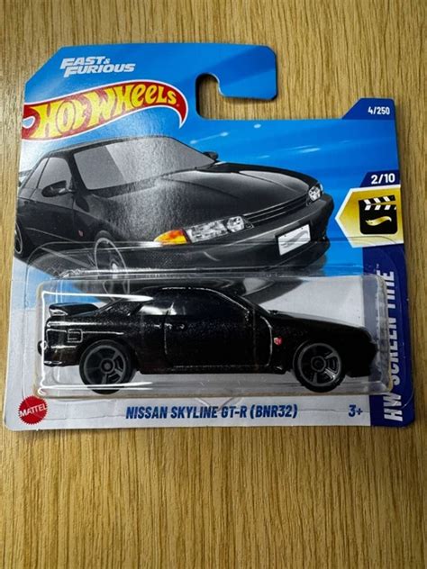 Hot Wheels Hw Screen Time Nissan Skyline Gt R Bnr Black Fast Furious Picclick Uk