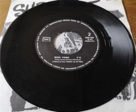 Popsike SEX PISTOLS Submission 7 1977 French Pressing Sex