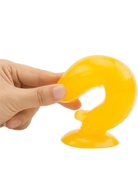 Tapón anal de 170mm de largo masturbador anal de masaje de corte trasero ventosa específica en