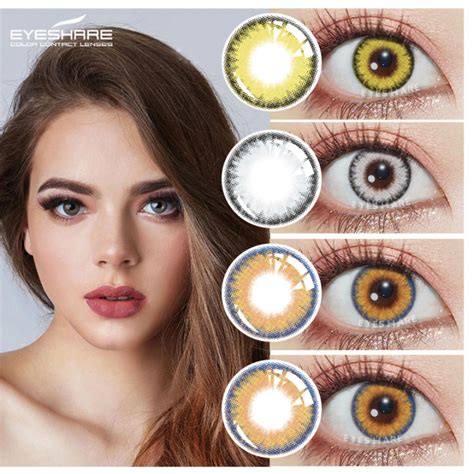 Natural Color Series Colored Transparent Contact Lens | Lazada PH