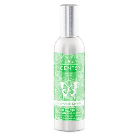 Shamrock Splash Room Spray February 2024 Scentsy Online Store