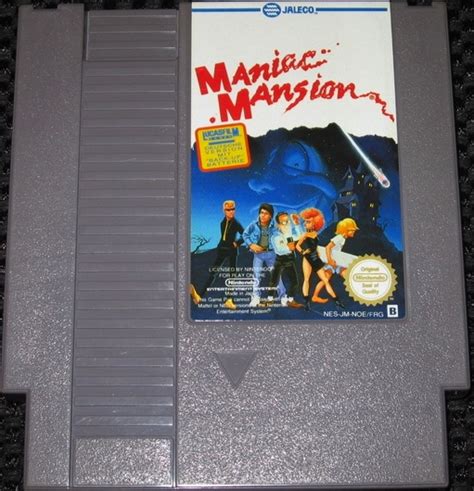 Maniac Mansion Nintendo Nes K YΞn TΞam