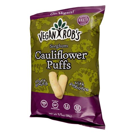 Vegan Rob S Snack Puff Cauliflower 3 5 Oz Shipt