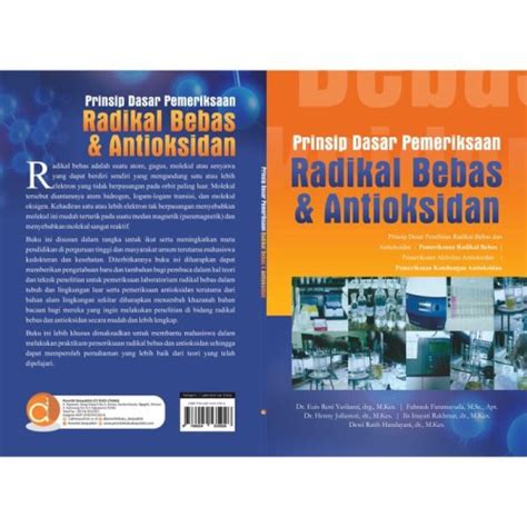 Jual Buku Prinsip Dasar Pemeriksaan Radikal Bebas Dan Antioksidan Kab