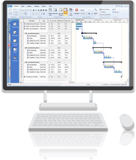 Project Planning And Controlling Using Ms Project Oil And Gas Case