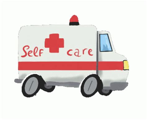 Ambulance Self Care Sticker - Ambulance Self Care Ambulance Self Care ...