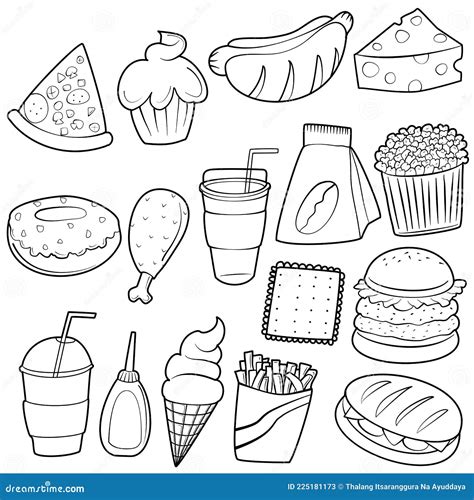 Top 109+ imagen dibujos para colorear comida - Expoproveedorindustrial.mx