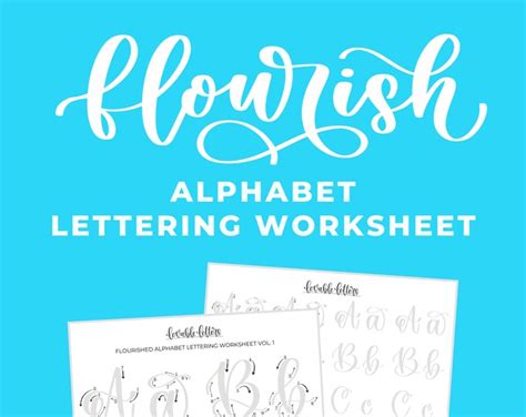 Alphabet Worksheets - Lovable Letters