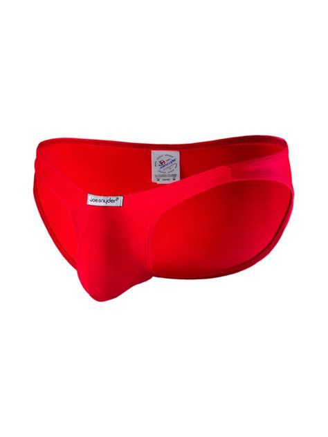 Joe Snyder Bulge04 Bikini Brief Crimson Red Dexer Maenner