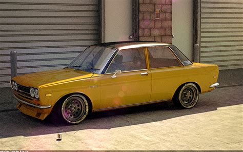 Datsun Wip Modo Dsmax On Behance