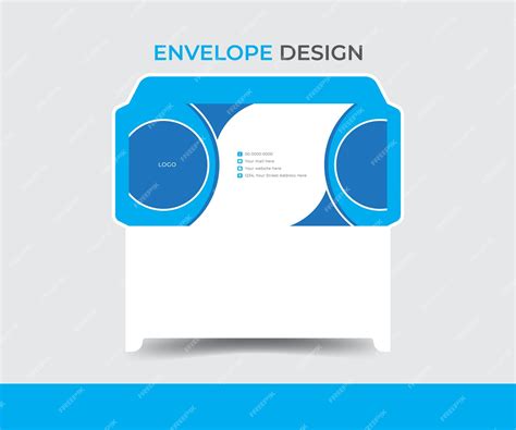 Premium Vector | Modern and corporate envelope layout design template