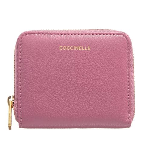 Coccinelle Magie Pulp Pink Zip Around Wallet