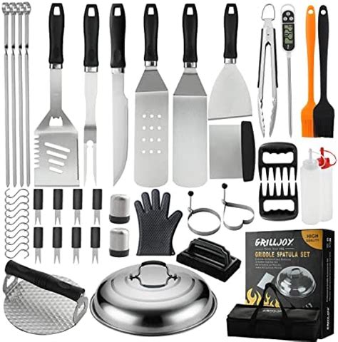 Amazon Hasteel Metal Spatula Set Of Stainless Steel Grill