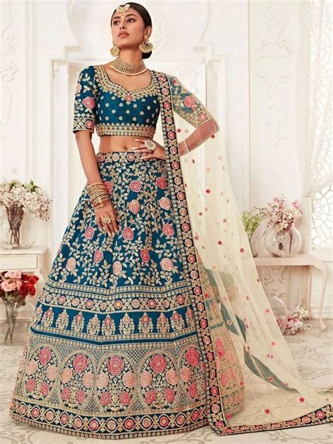 Silk Embroidered Bridal Lehenga Choli At Rs 5999 In Surat Id 27544228648