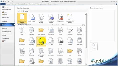 Los 3 Tipos De Documentos Que Puedes Crear En Word 2010 Youtube 6653 Hot Sexy Girl