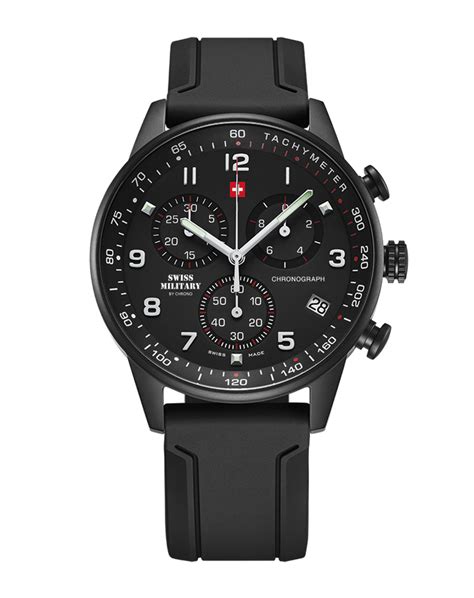 Swiss Military Sm3401204 Minimalist Military Chronograph Watch