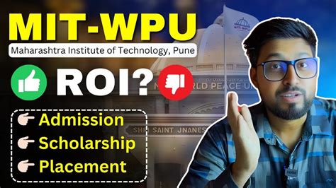 Mit Wpu Pune Review 👆 Scholarship 🤓fee😲 Placements💥 Youtube