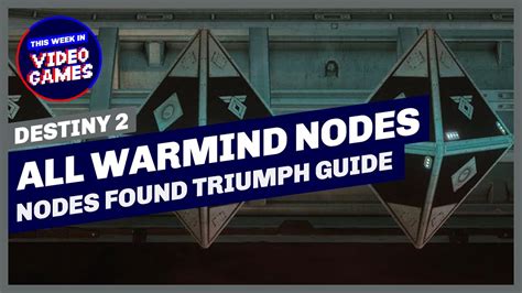 All Warmind Nodes In Season Of The Seraph Nodes Found Triumph Guide